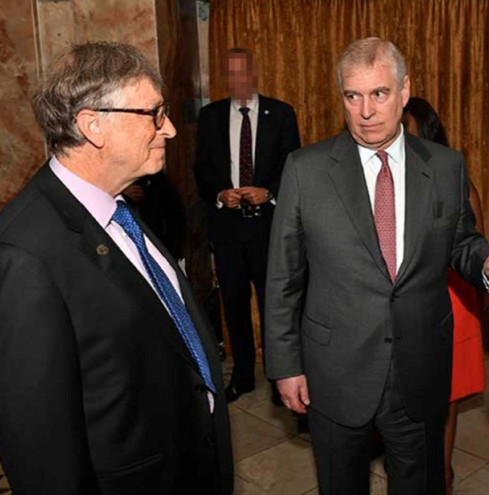 Andrew Mountbatten-Windsor and Bill Gates