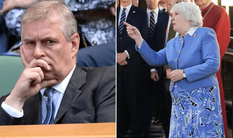 Andrew Mountbatten-Windsor and Charlotte Manley