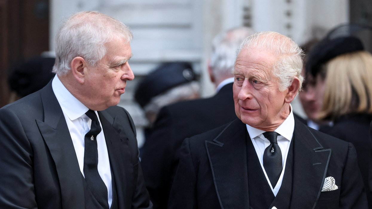 Andrew Mountbatten Windsor and King Charles