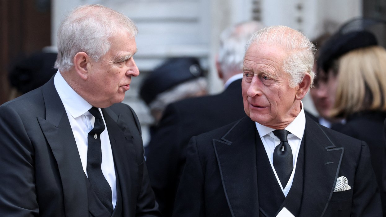 Andrew Mountbatten Windsor and King Charles