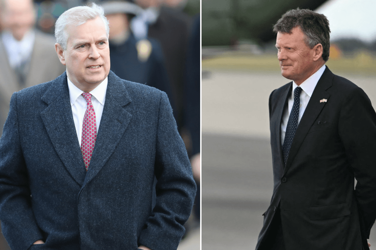 Andrew Mountbatten-Windsor and Lord Benyon