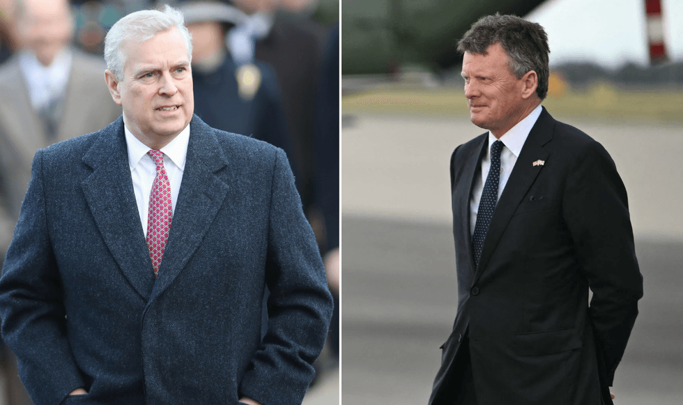 Andrew Mountbatten-Windsor and Lord Benyon