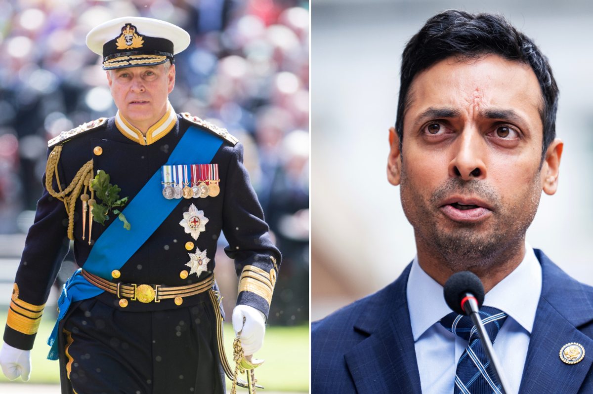 Andrew Mountbatten-Windsor and Suhas Subramanyam