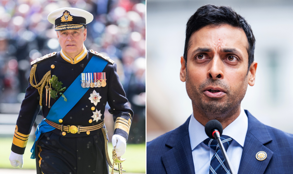 Andrew Mountbatten-Windsor and Suhas Subramanyam