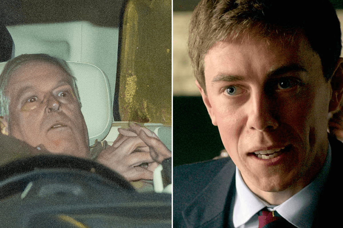 Andrew Mountbatten-Windsor and Tom Byrne