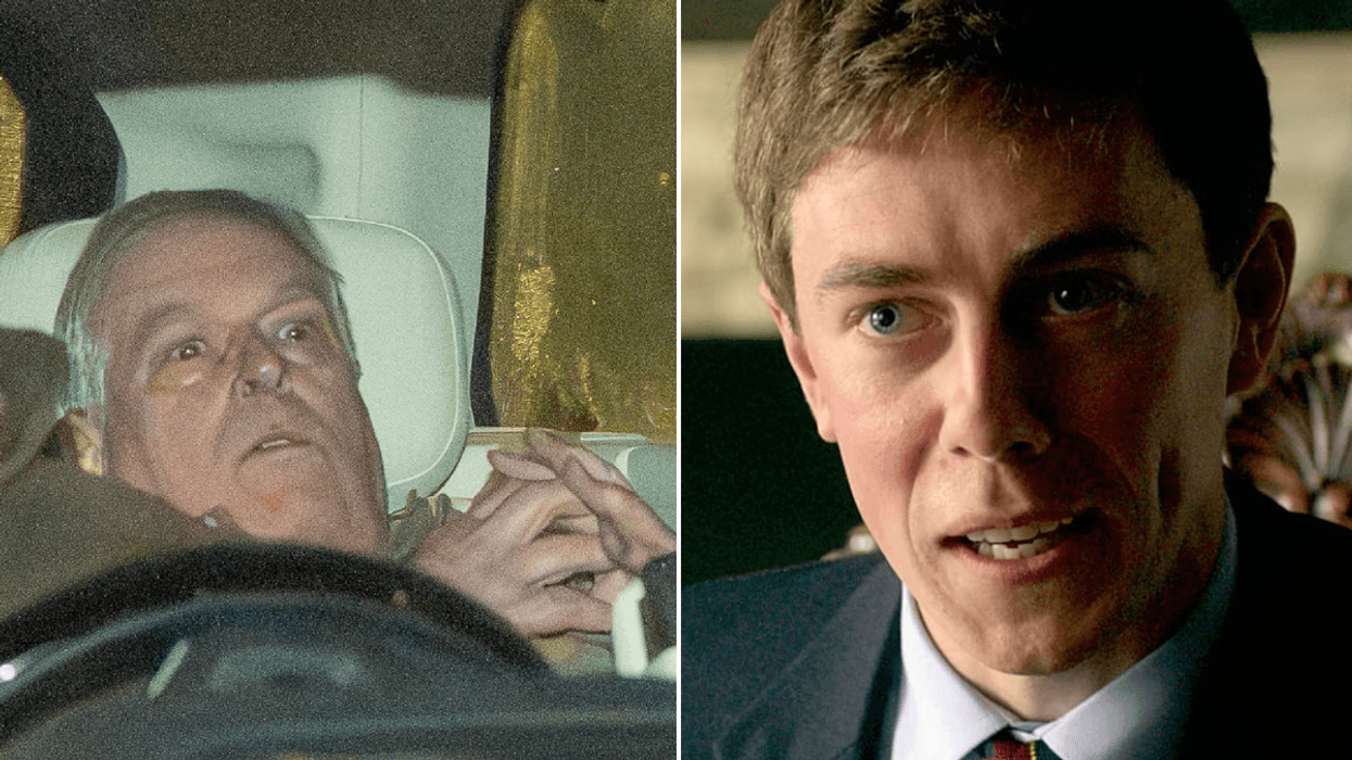 Andrew Mountbatten-Windsor and Tom Byrne