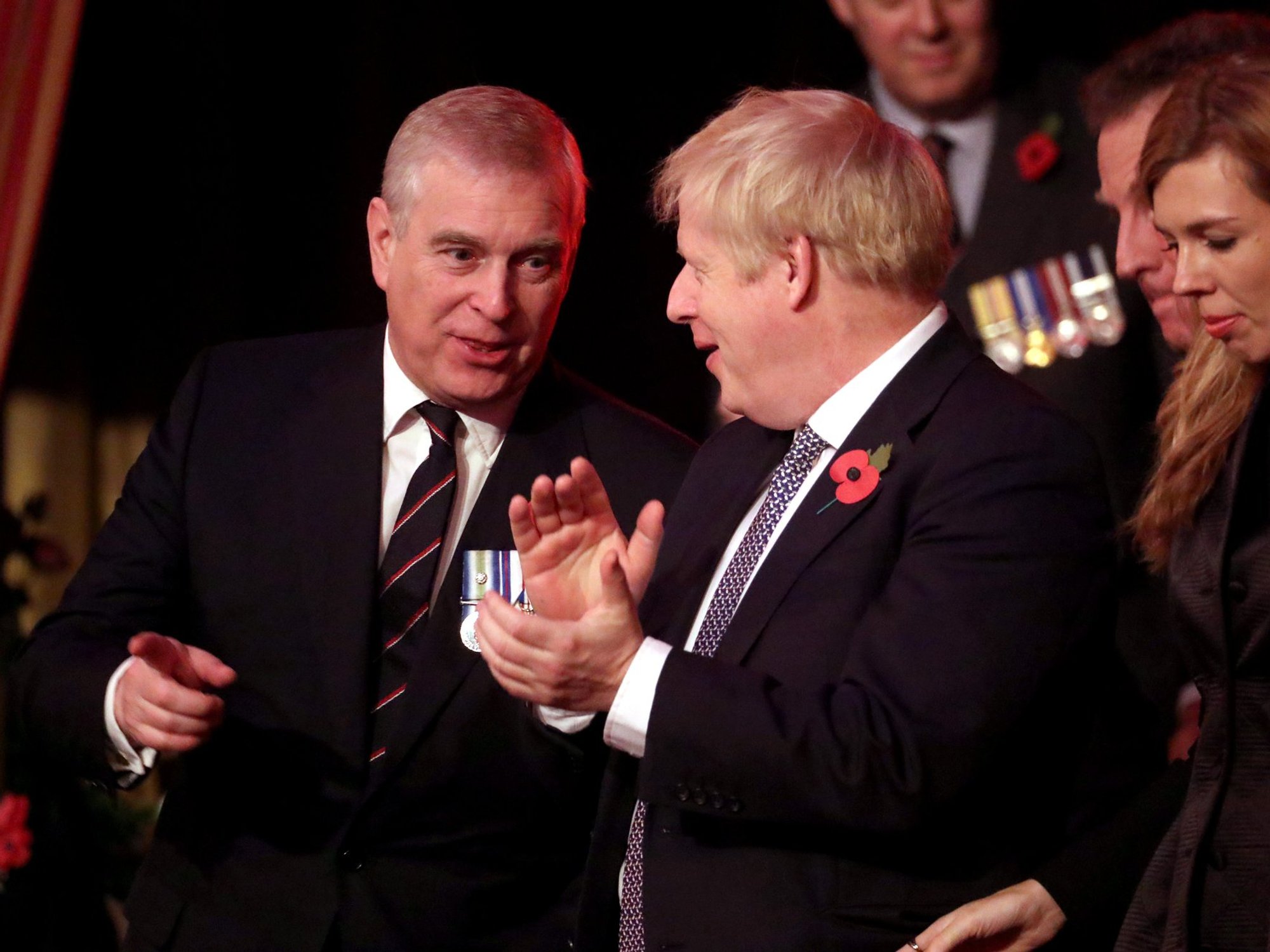 Andrew Mountbatten-Windsor, Boris Johnson