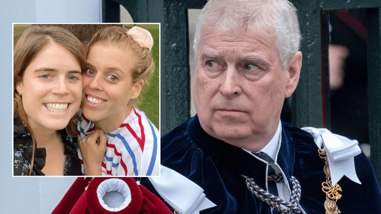 Andrew Mountbatten-Windsor, Eugenie and Beatrice