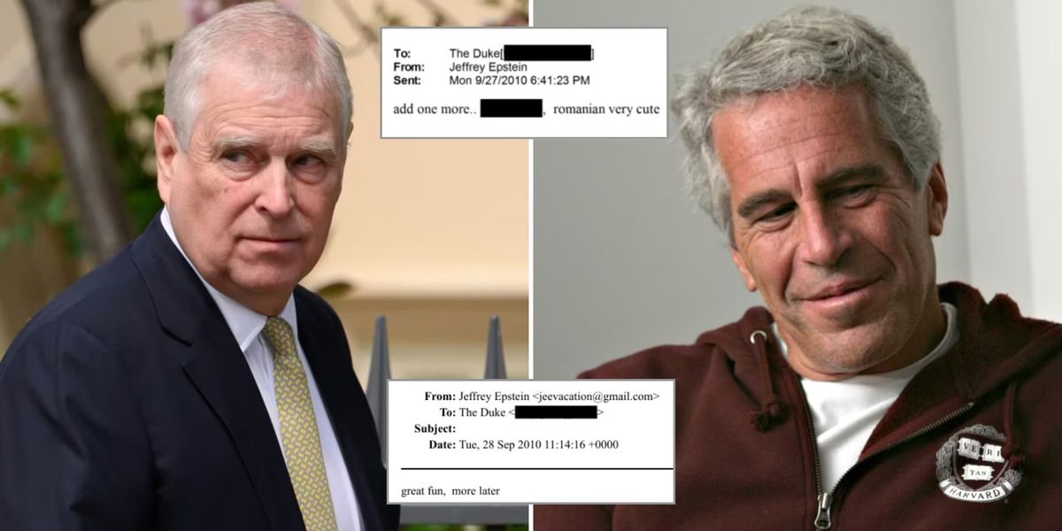 Andrew had 'fun' private dinner with 'cute' young Romanian model brought to Buckingham Palace by Jeffrey Epstein