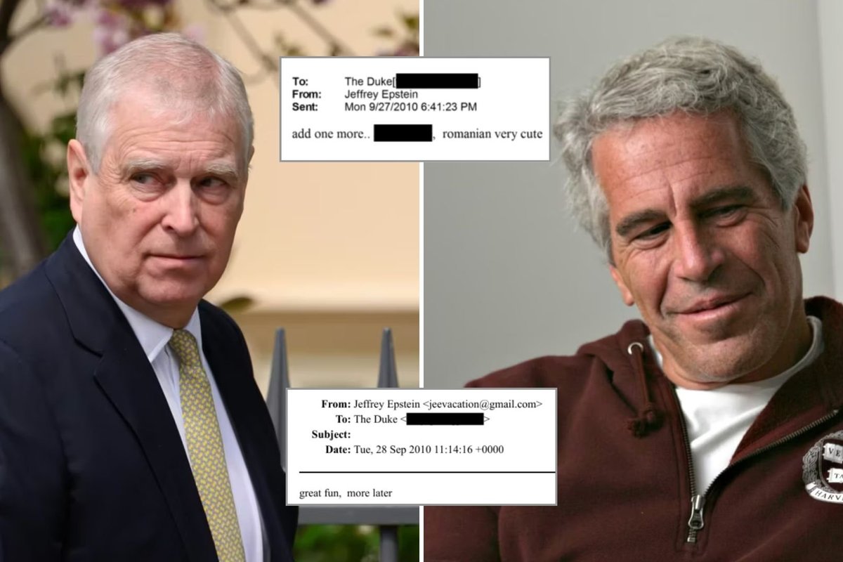 Andrew Mountbatten-Windsor, Jeffrey Epstein