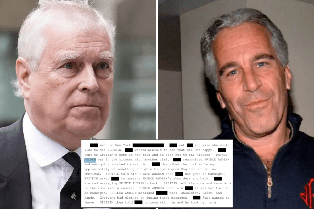 Andrew Mountbatten-Windsor, Jeffrey Epstein