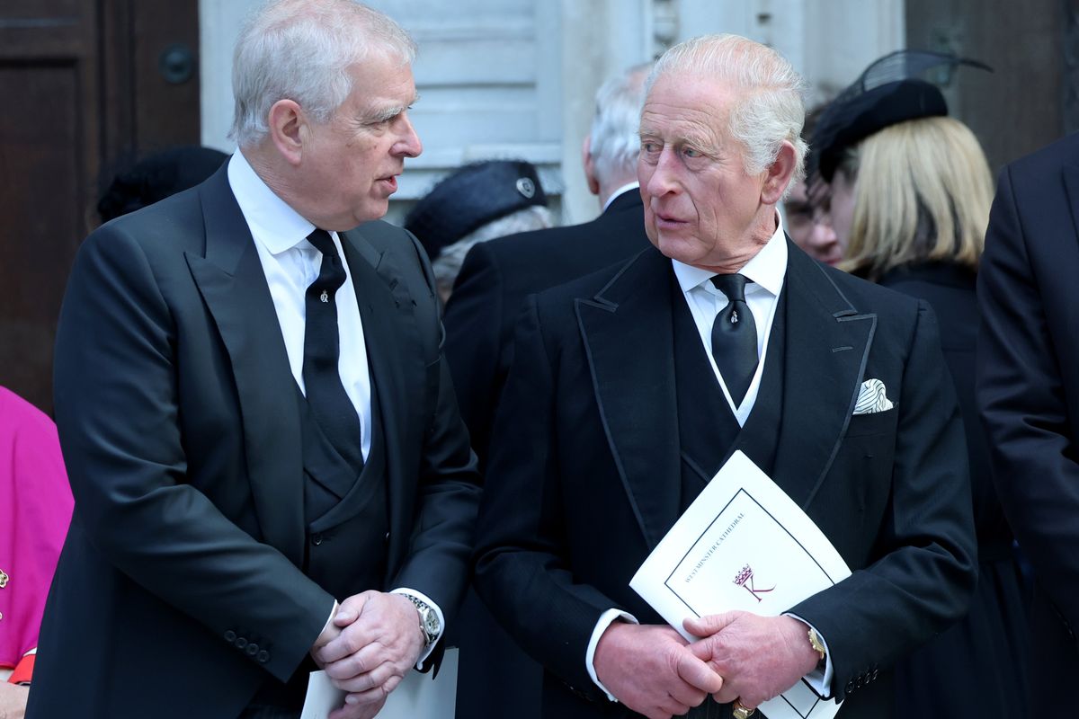 Andrew Mountbatten Windsor, King Charles