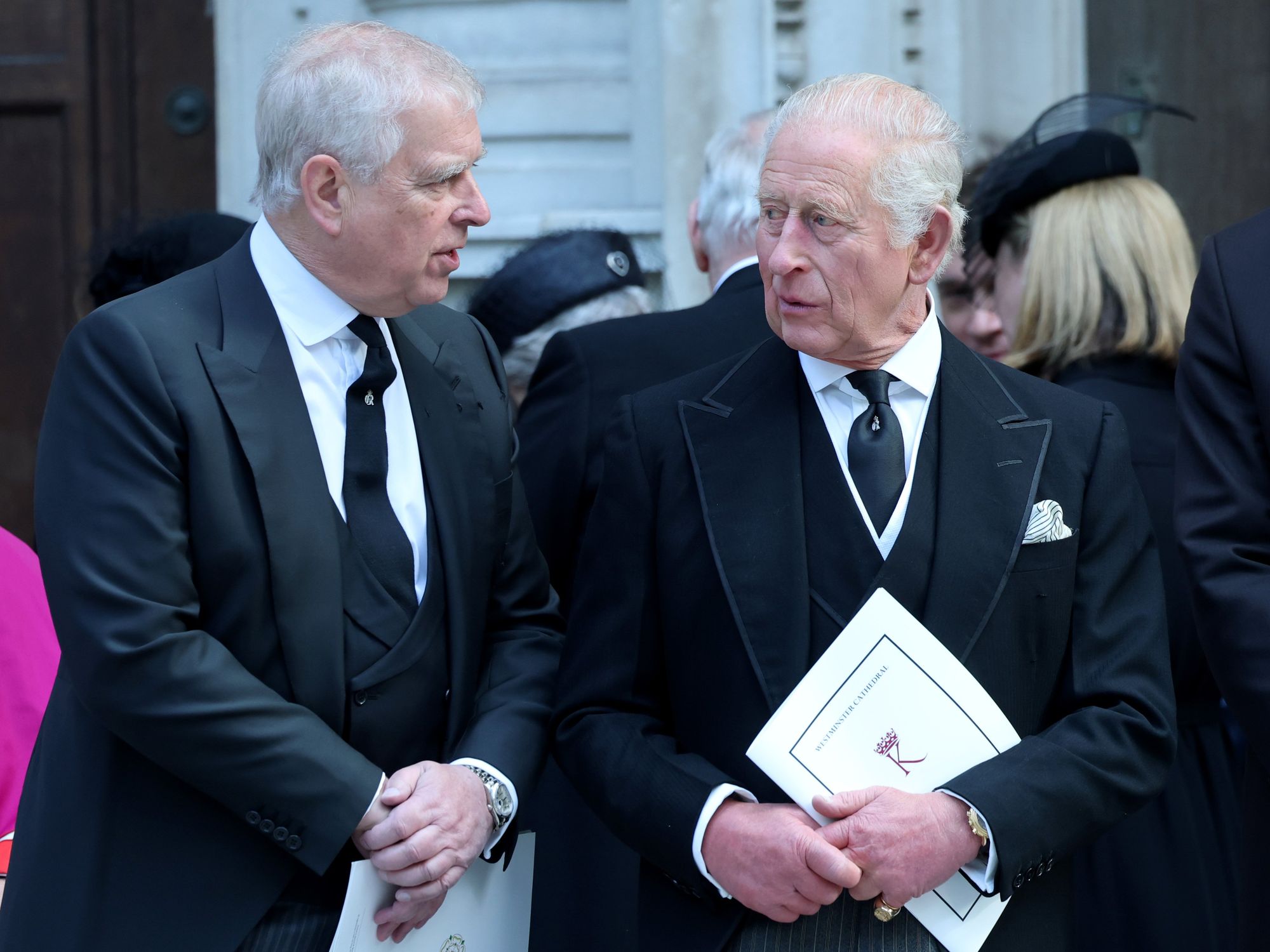 Andrew Mountbatten Windsor, King Charles