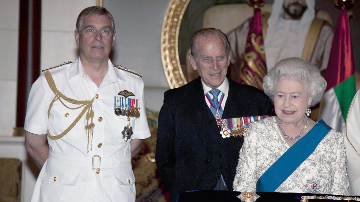 Andrew Mountbatten-Windsor, Prince Philip, Queen Elizabeth II