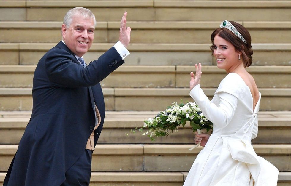 Andrew Mountbatten-Windsor, Princess Eugenie