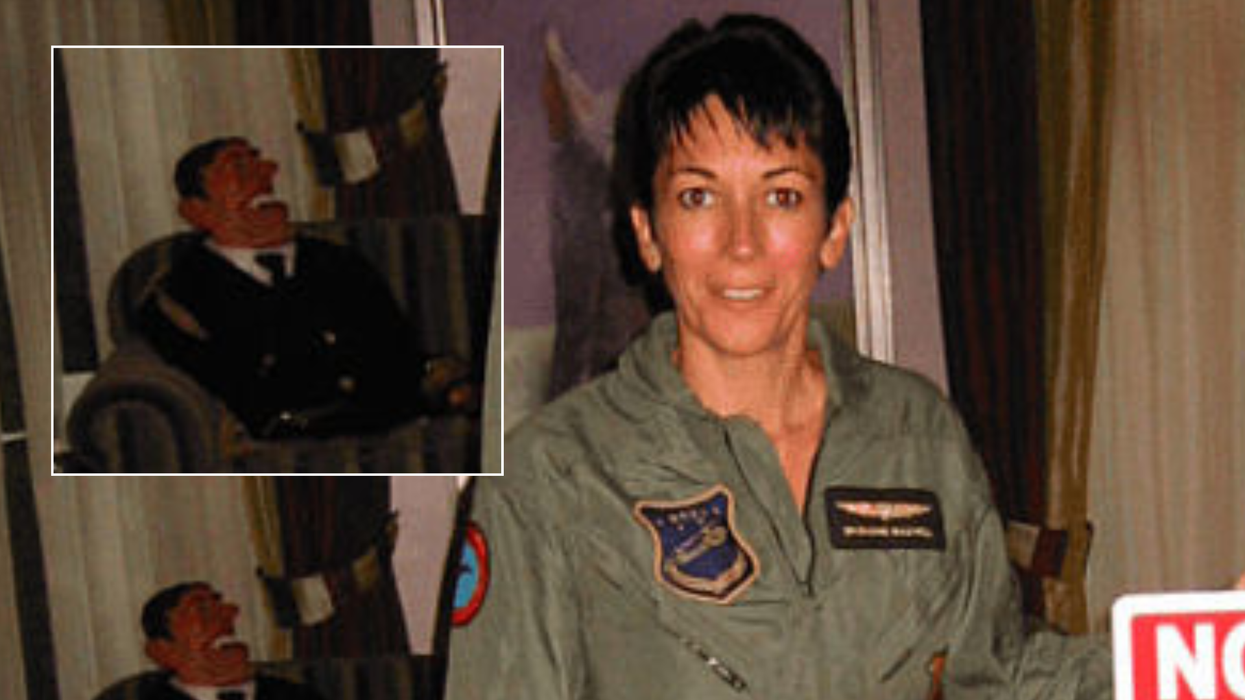 Andrew Mountbatten-Windsor puppet, Ghislaine Maxwell