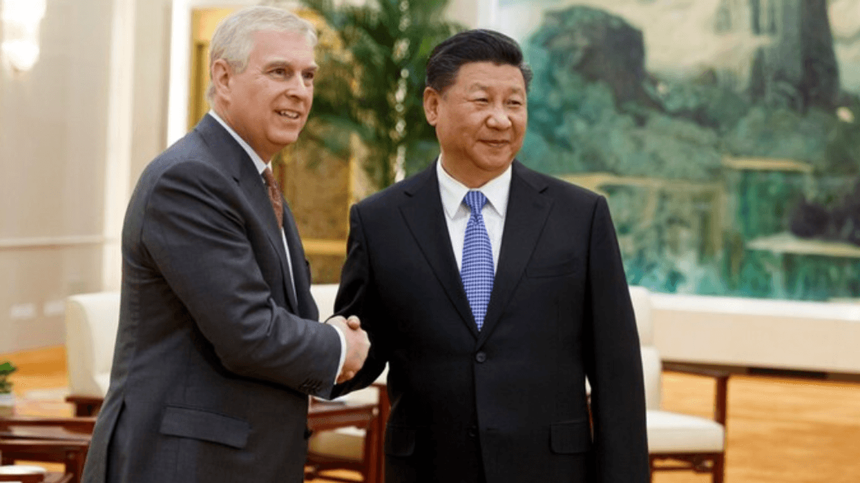 Andrew Mountbatten-Windsor, Xi Jinping