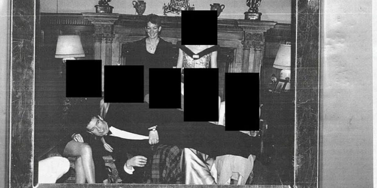 Andrew Mountbatten-Windsor pictured lying across five women in release of Epstein files Andrew Mountbatten-Windsor pictured lying across five women in release of Epstein files