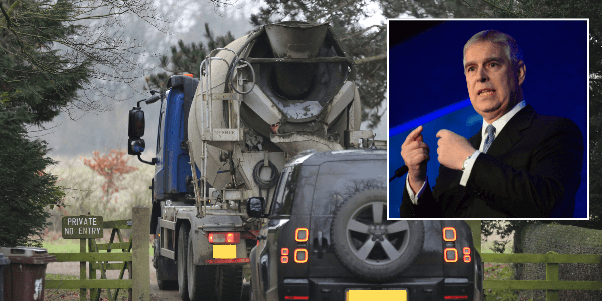 Andrew’s removal vans make hilarious blunder as ex-prince downsizes in Norfolk Andrew’s removal vans make hilarious blunder as ex-prince downsizes in Norfolk