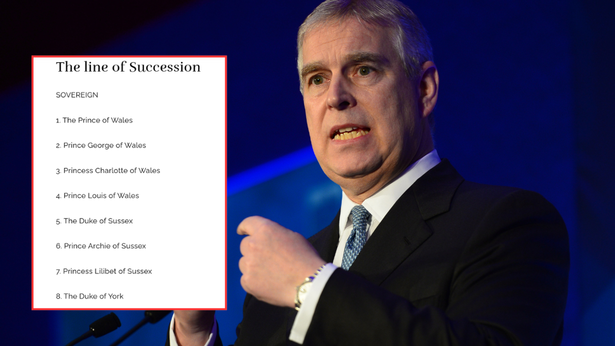 Andrew Moutbatten Windsor