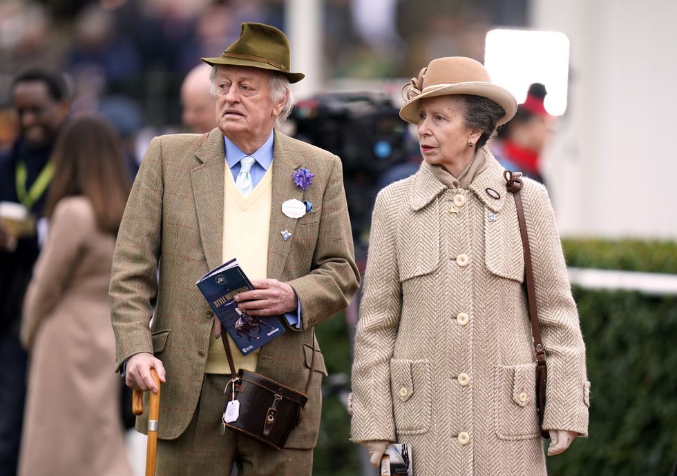 Andrew Parker Bowles and Princess Anne