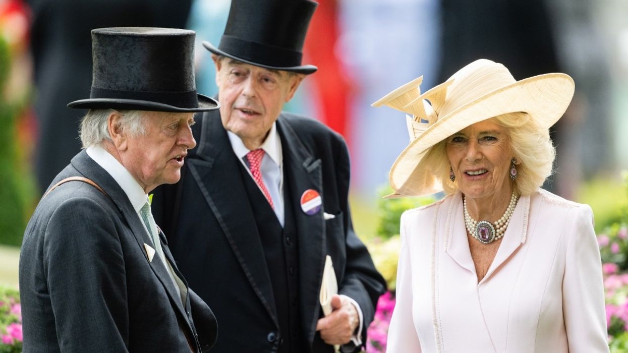 Andrew Parker Bowles and Queen Camilla