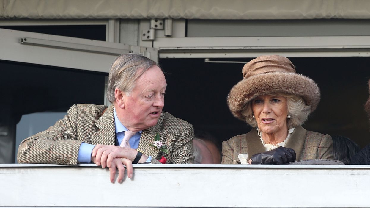 Andrew Parker Bowles and Queen Camilla