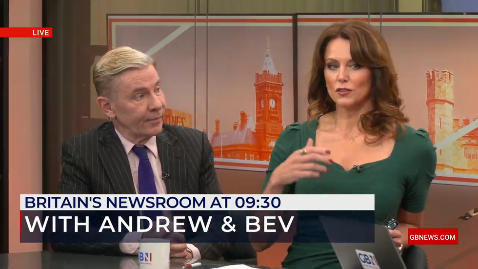 Andrew Pierce and Bev Turner