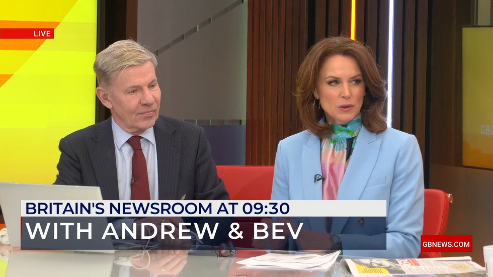 Andrew Pierce and Bev Turner