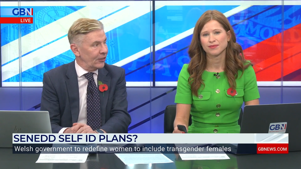 Andrew Pierce and Emily Carver appear on GB News