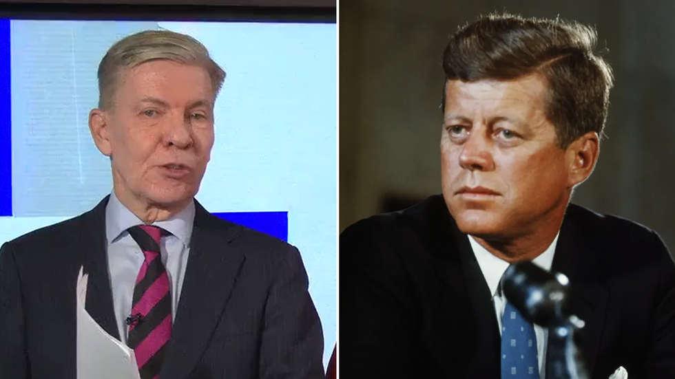 Andrew Pierce and John F Kennedy