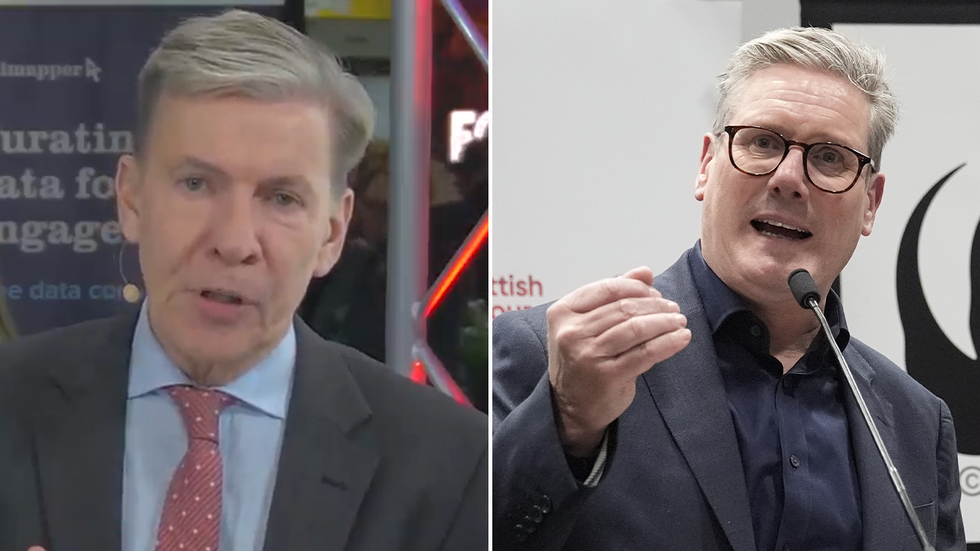 Andrew Pierce and Sir Keir Starmer