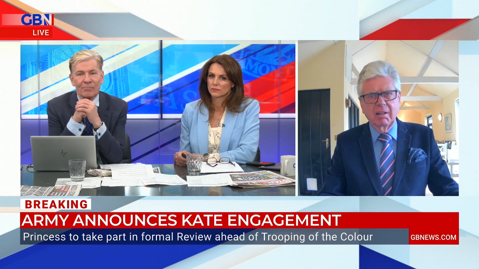 Andrew Pierce, Bev Turner and Michael Cole