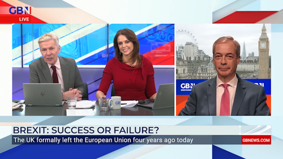 Andrew Pierce, Bev Turner, Nigel Farage