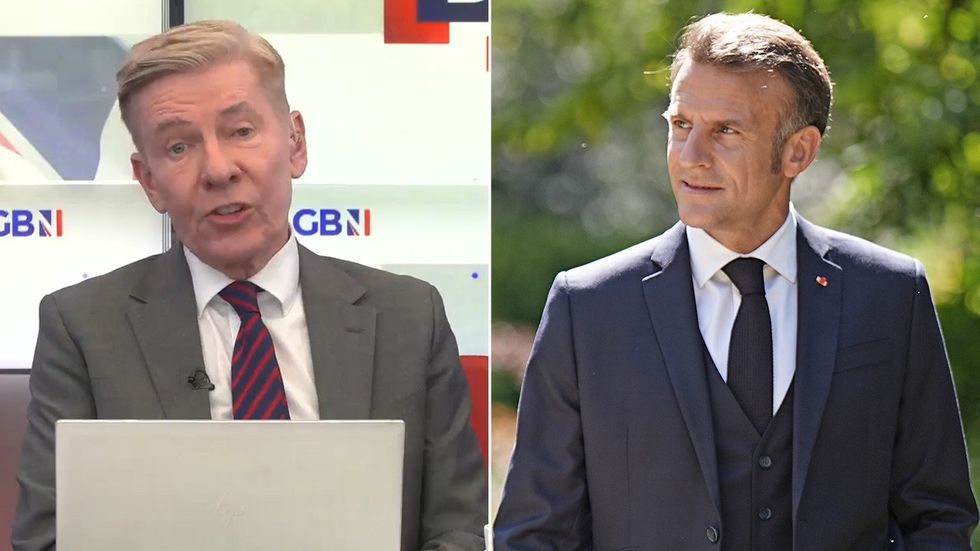 Andrew Pierce, Emmanuel Macron