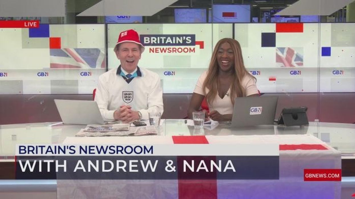 It’s coming home! Watch the moment Andrew Pierce dons England strip ahead of pivotal clash