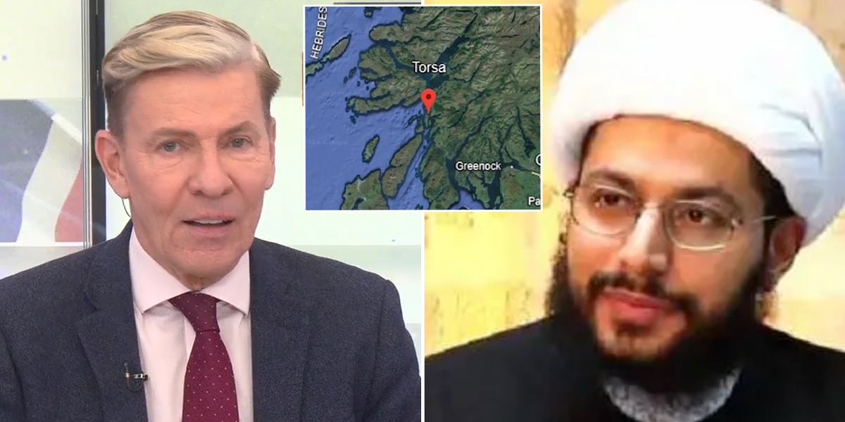 NextImg:Andrew Pierce fumes as hate cleric 'raises millions' to turn Scottish island into ‘Islamic state’