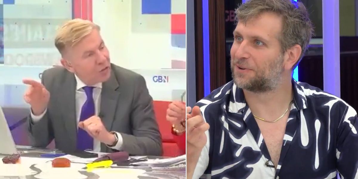 Hilarious moment Andrew Pierce scolds Jonathan Lis for interruption: ‘Can we concentrate please?! Hilarious moment Andrew Pierce scolds Jonathan Lis for interruption: ‘Can we concentrate please?!