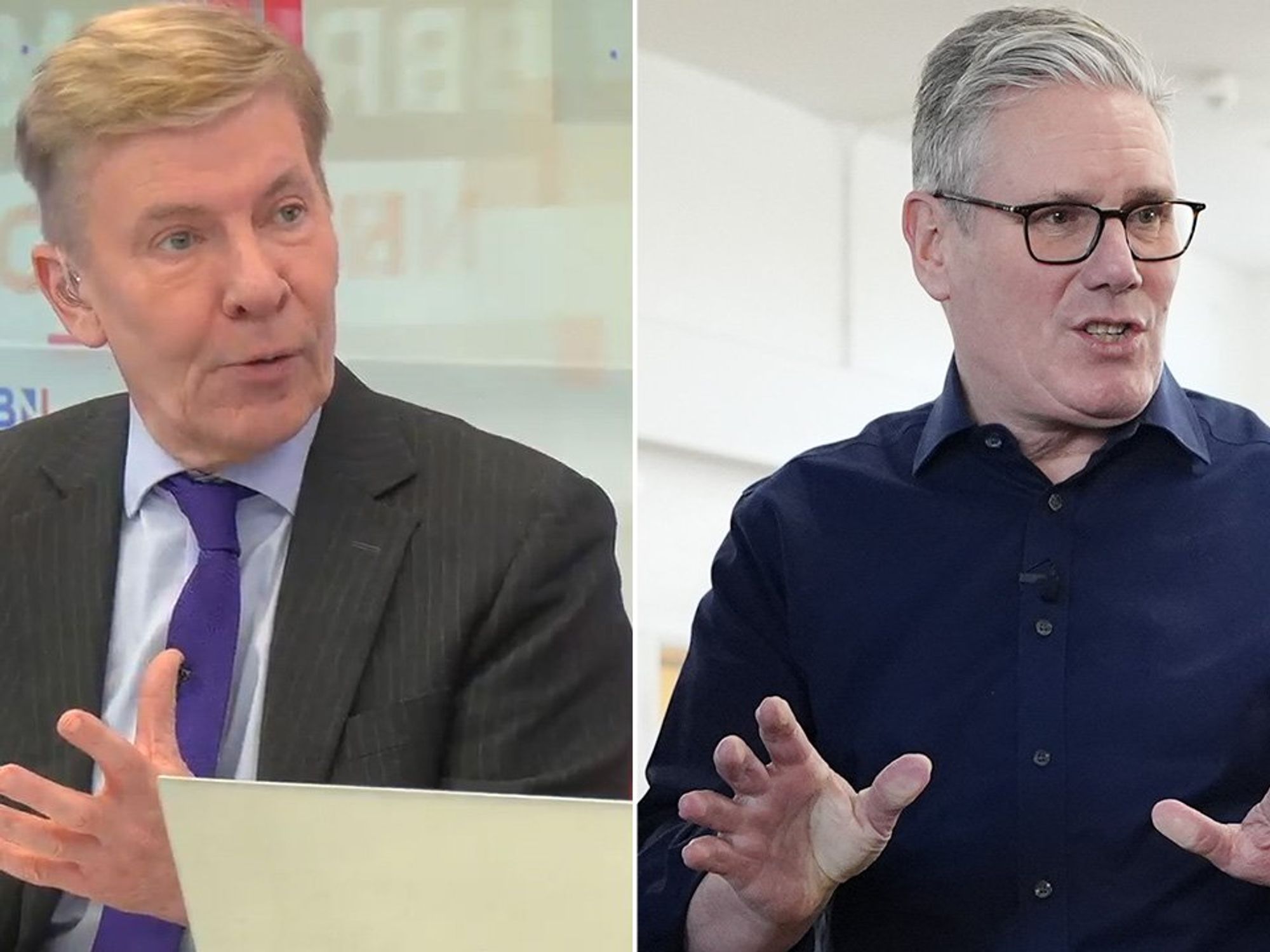 Andrew Pierce, Keir Starmer