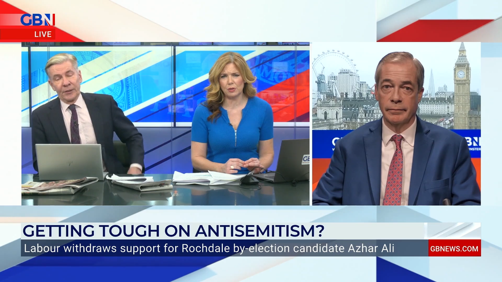 Andrew Pierce, Pip Tomson, Nigel Farge