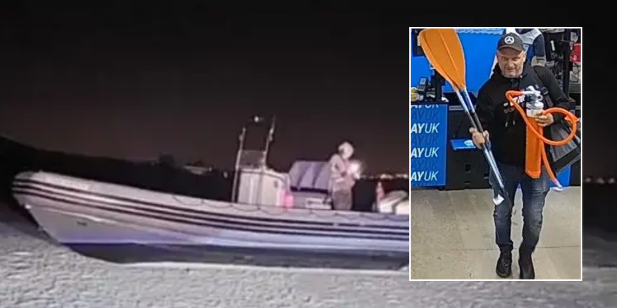 NextImg:Albanian immigrant bought inflatable kayak and paddles from Halfords to help migrants cross the Channel