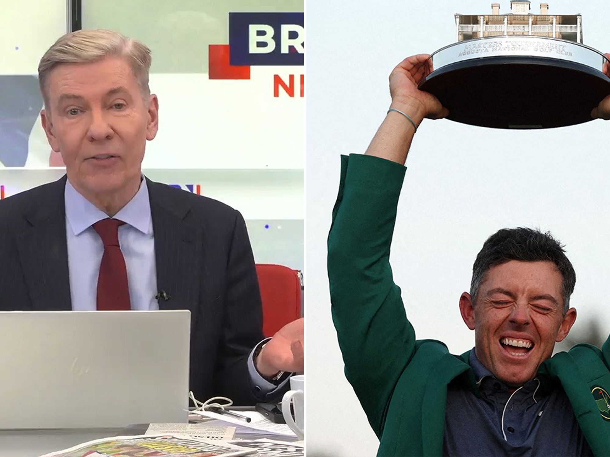 Andrew Pierce, Rory McIlroy