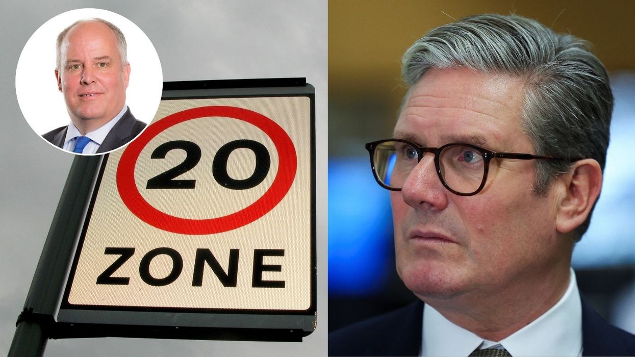 Andrew RT Davies, Keir Starmer and a 20mph road sign