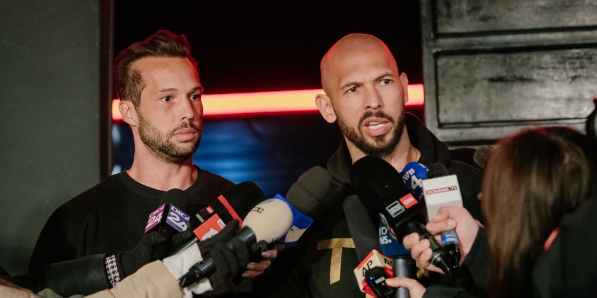 NextImg:Andrew Tate and his brother 'will return to UK' to defend themselves against rape charges, lawyer confirms