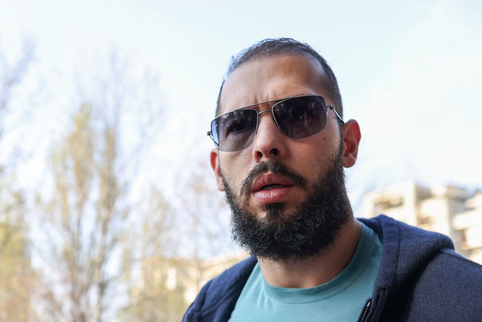 Andrew Tate arrives at Directorate for Investigating Organized Crime and Terrorism (DIICOT)