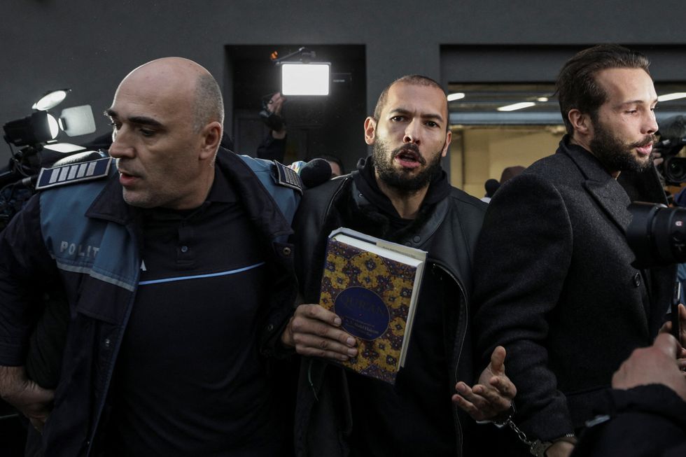 Andrew Tate compared himself to Nelson Mandela and Martin Luther King during a rant on Twitter