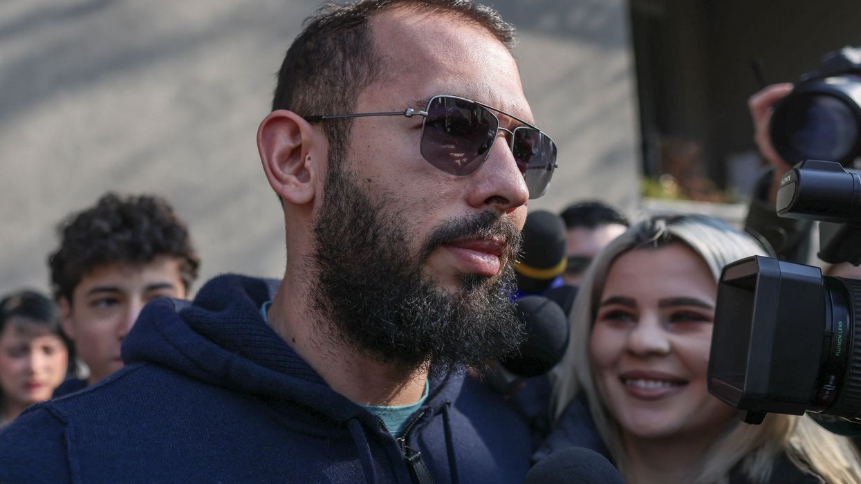 Andrew Tate in Romania