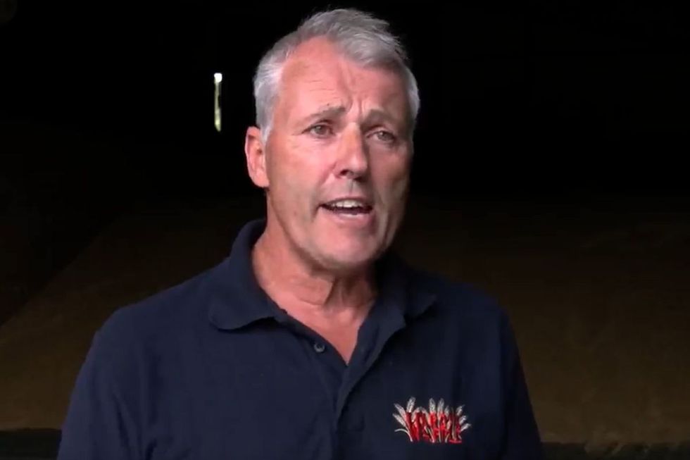 Andrew Ward MBE spoke about the impact of dry weather on this year's harvest