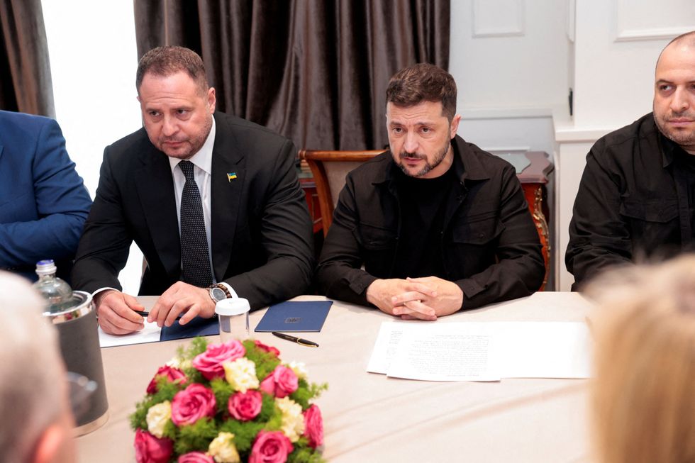 Andriy Yermak, Volodymyr Zelensky