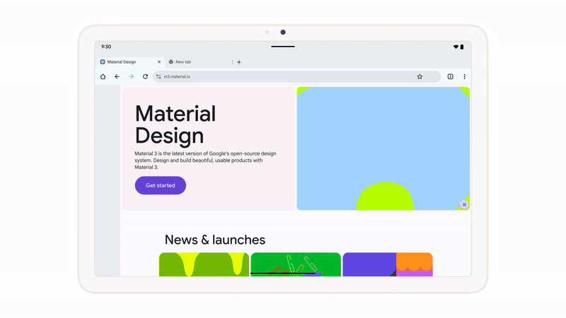 Android 16 displayed on desktop